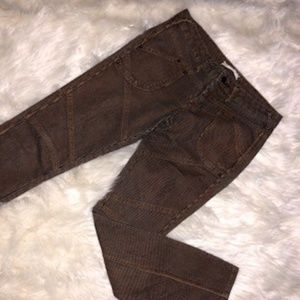 Free People Pinstriped Jeans